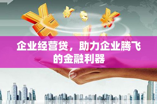 达茂旗企业经营贷，助力企业腾飞的金融利器