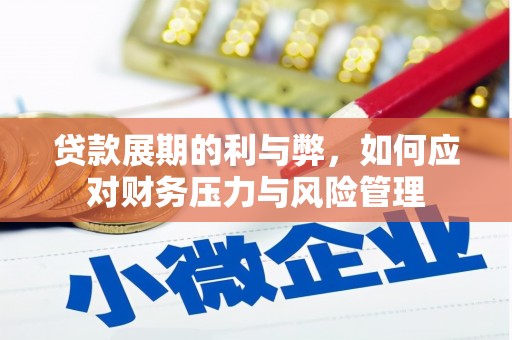 崇仁贷款展期的利与弊，如何应对财务压力与风险管理