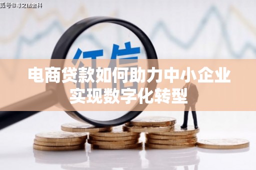 万载电商贷款如何助力中小企业实现数字化转型