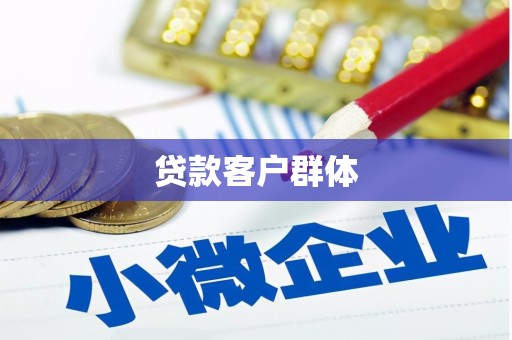 大社贷款客户群体