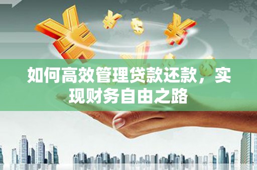 小金如何高效管理贷款还款，实现财务自由之路