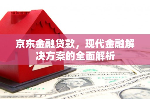 南靖京东金融贷款，现代金融解决方案的全面解析