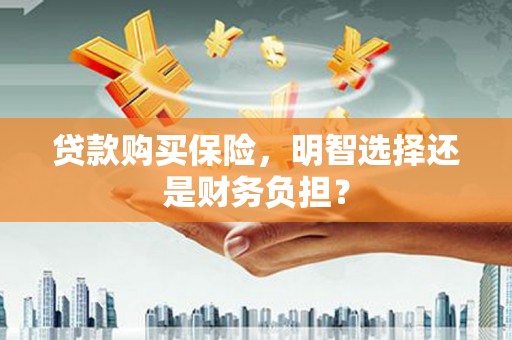 锡林浩特贷款购买保险，明智选择还是财务负担？