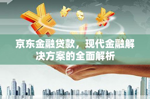 横县京东金融贷款，现代金融解决方案的全面解析