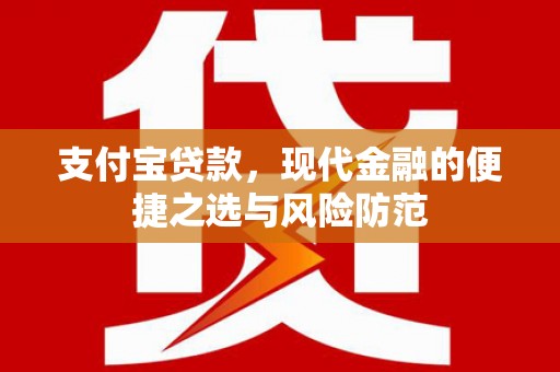 泰山支付宝贷款，现代金融的便捷之选与风险防范
