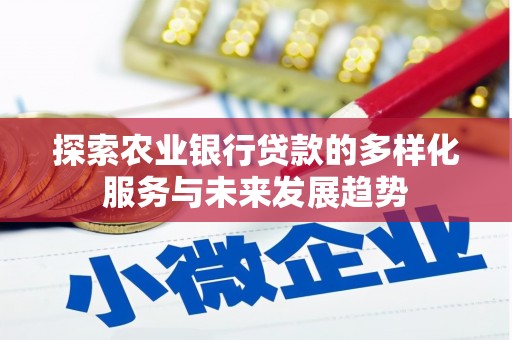 怀化探索农业银行贷款的多样化服务与未来发展趋势