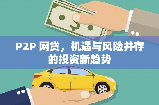 镜湖P2P 网贷，机遇与风险并存的投资新趋势